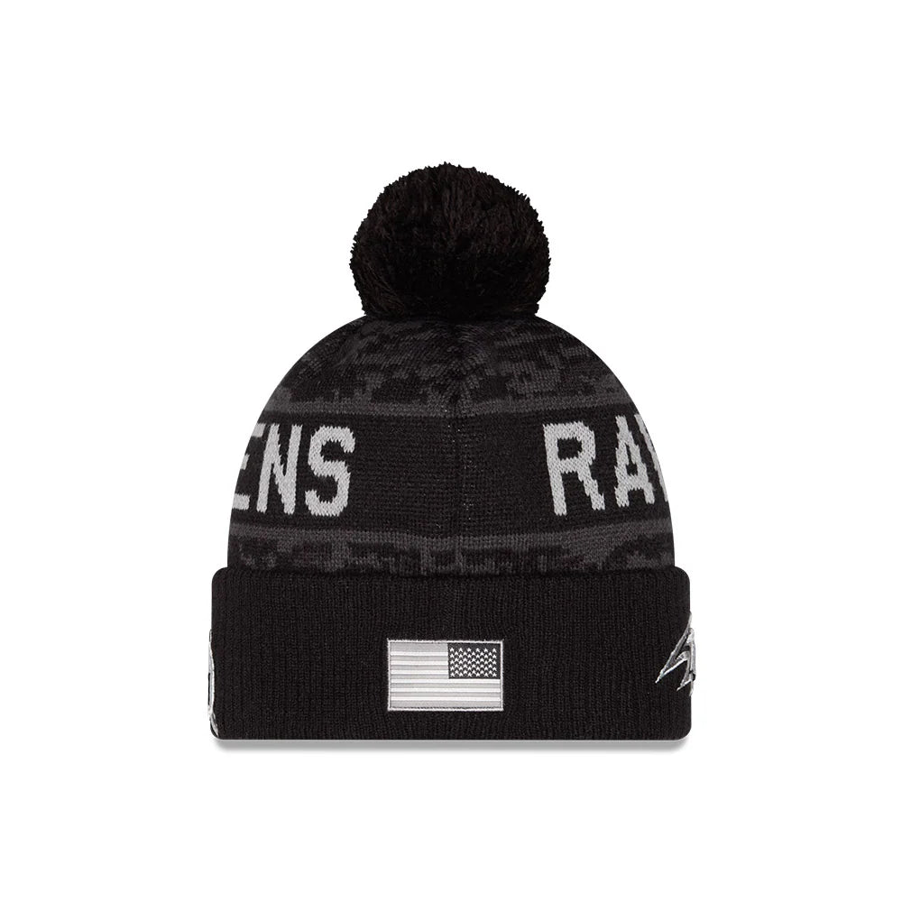Gorro Sport Knit 26 Salute To Service Ravens