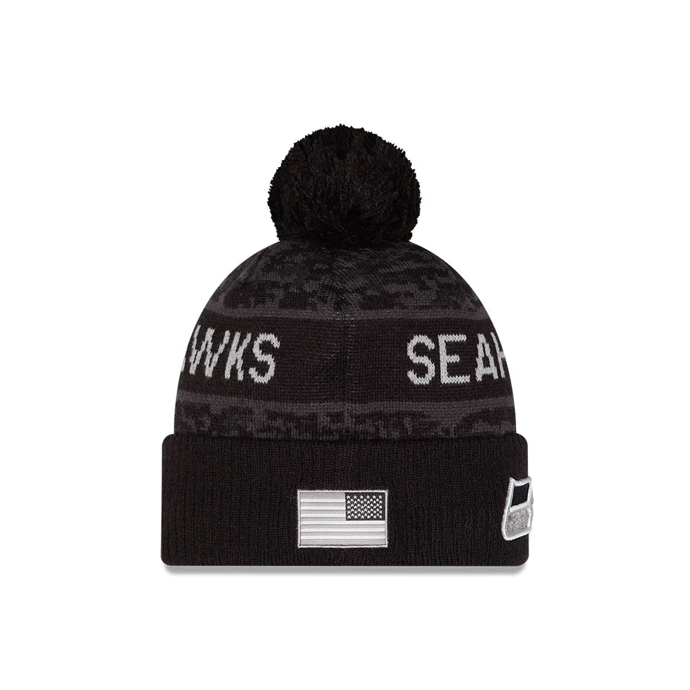 Gorro Sport Knit 26 Salute To Service Seahawks