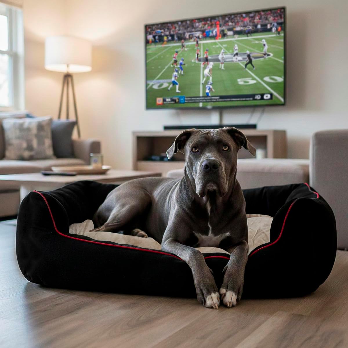 Cama Para Mascota Afelpada NFL 26 San Francisco 49ers