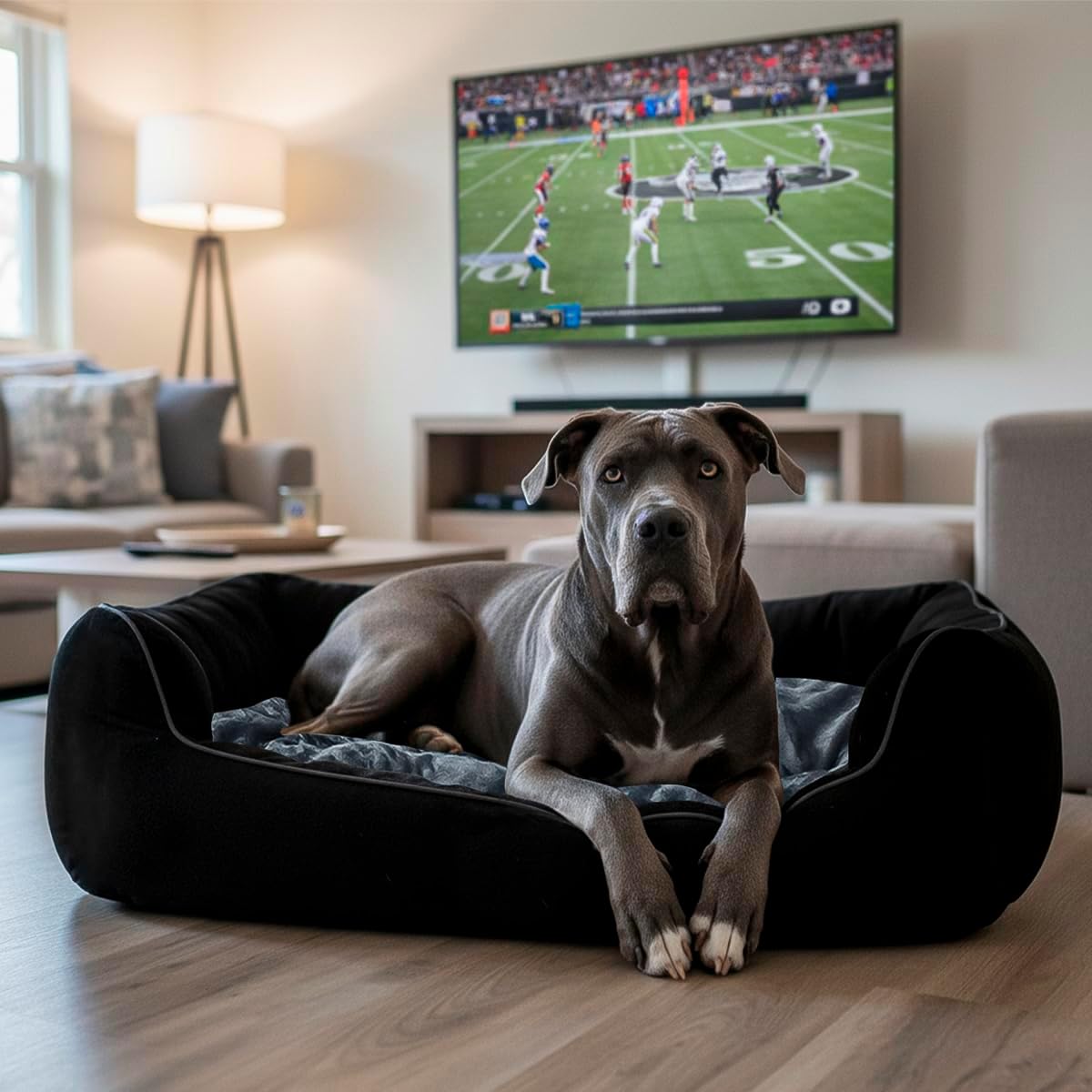 Cama Para Mascota Afelpada NFL 26 Las Vegas Raiders
