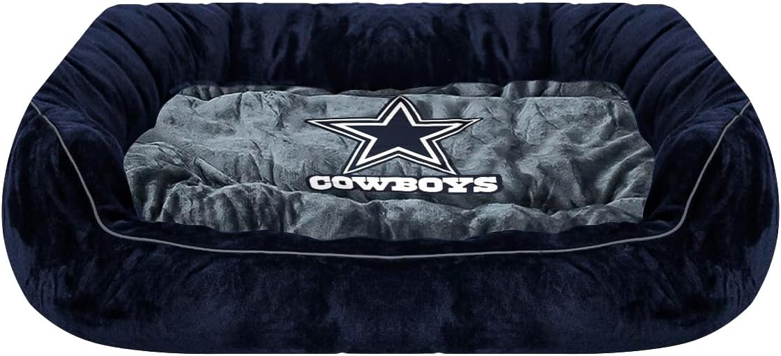 Cama Para Mascota Afelpada NFL 26 Dallas Cowboys