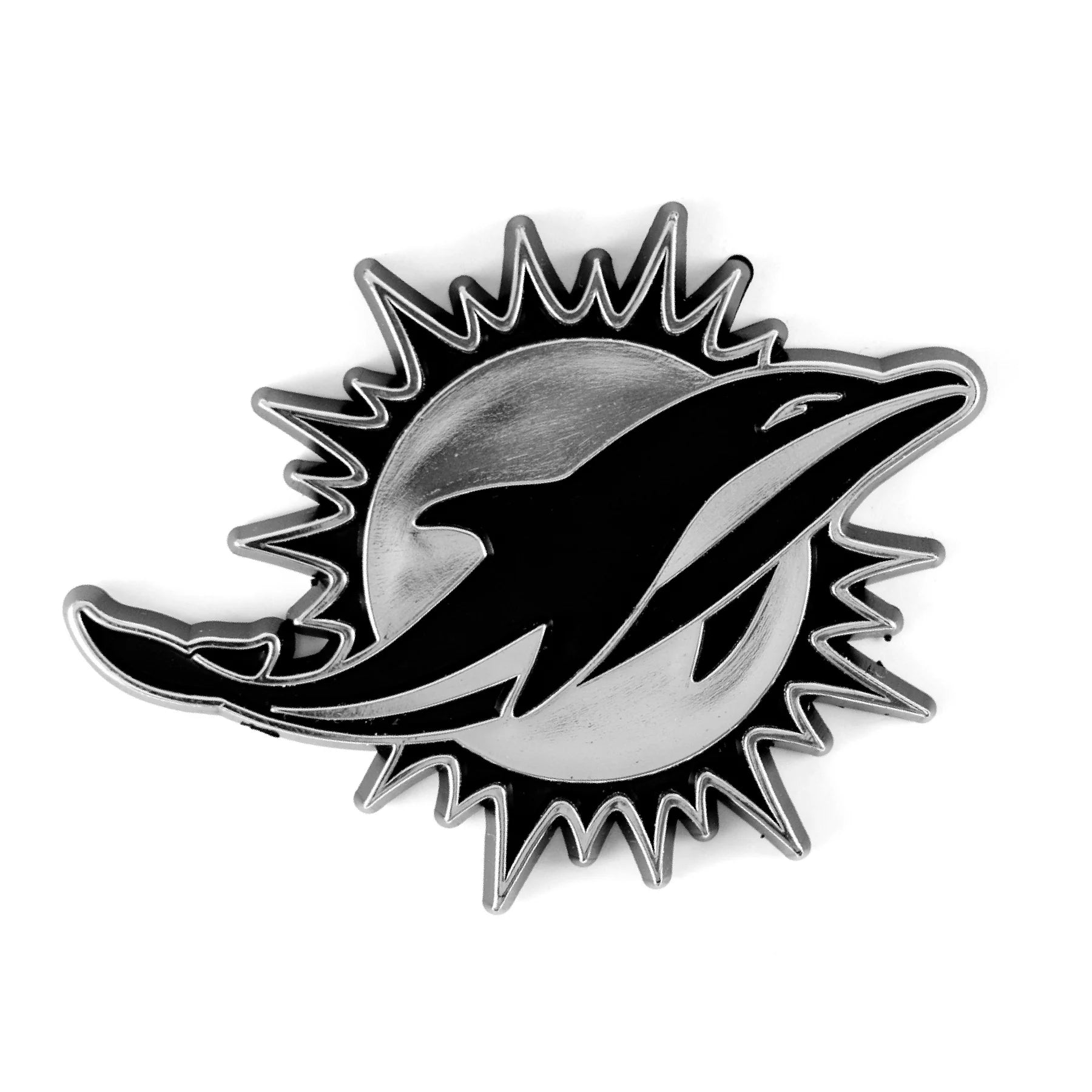 Auto Emblema Plástico Logo NFL Miami Dolphins