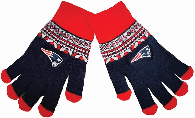 Guantes NFL 22 Winter Unitalla Gloves Patriots