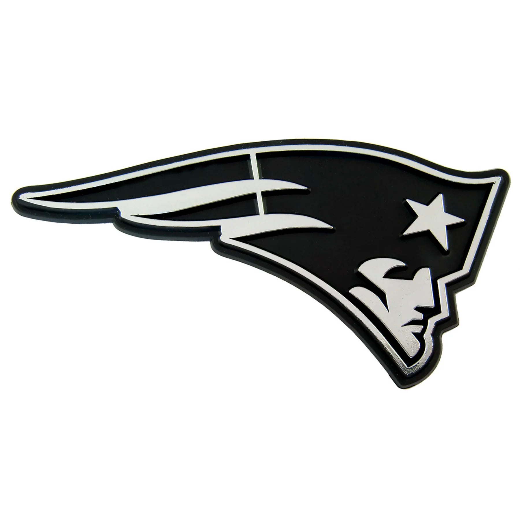 Auto Emblema Plástico Logo NFL  New England Patriots