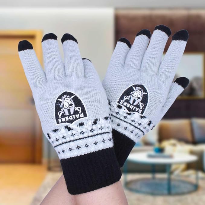 Guantes NFL 22 Winter Unitalla Gloves Raiders