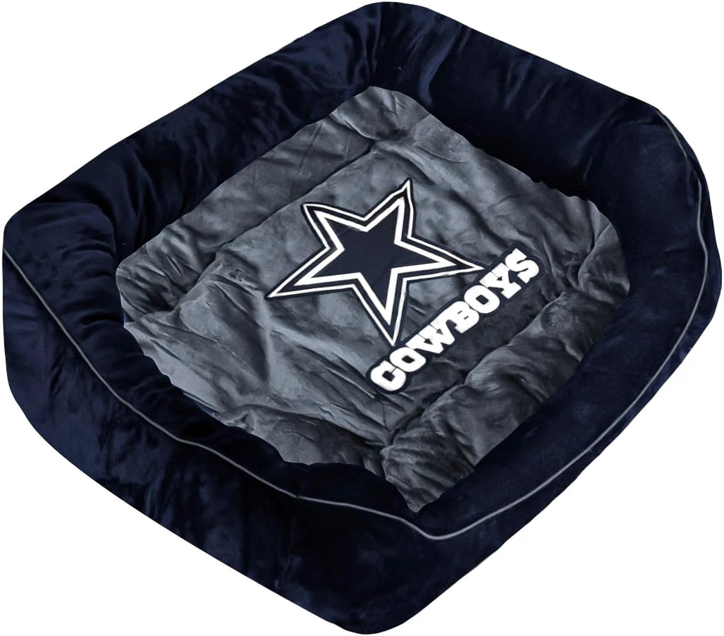 Cama Para Mascota Afelpada NFL 26 Dallas Cowboys
