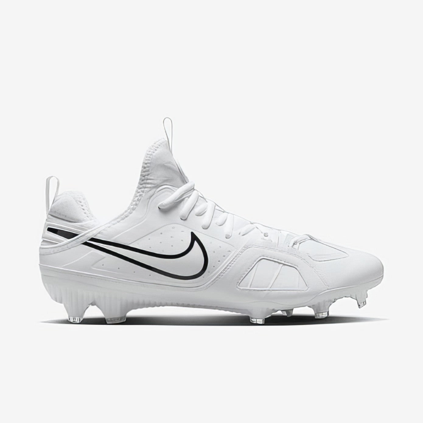 Zapato Cleats Nike Huarache Lax 25 Adulto Blanco