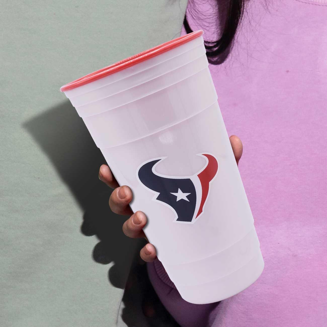 Vaso NFL Party Cup 900ml Houston Texans