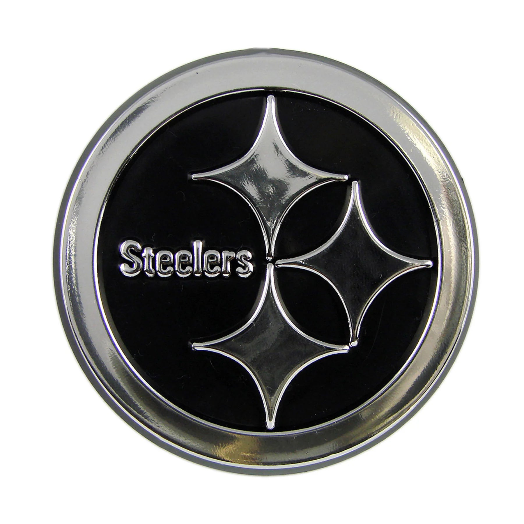 Auto Emblema Plástico Logo NFL Pittsburgh Steelers