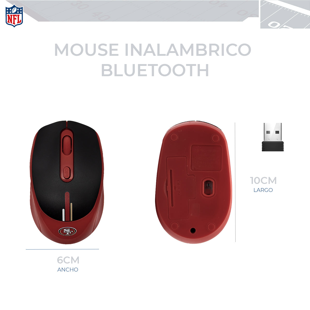 Mouse Pad Set NFL 26 San Francisco 49ers