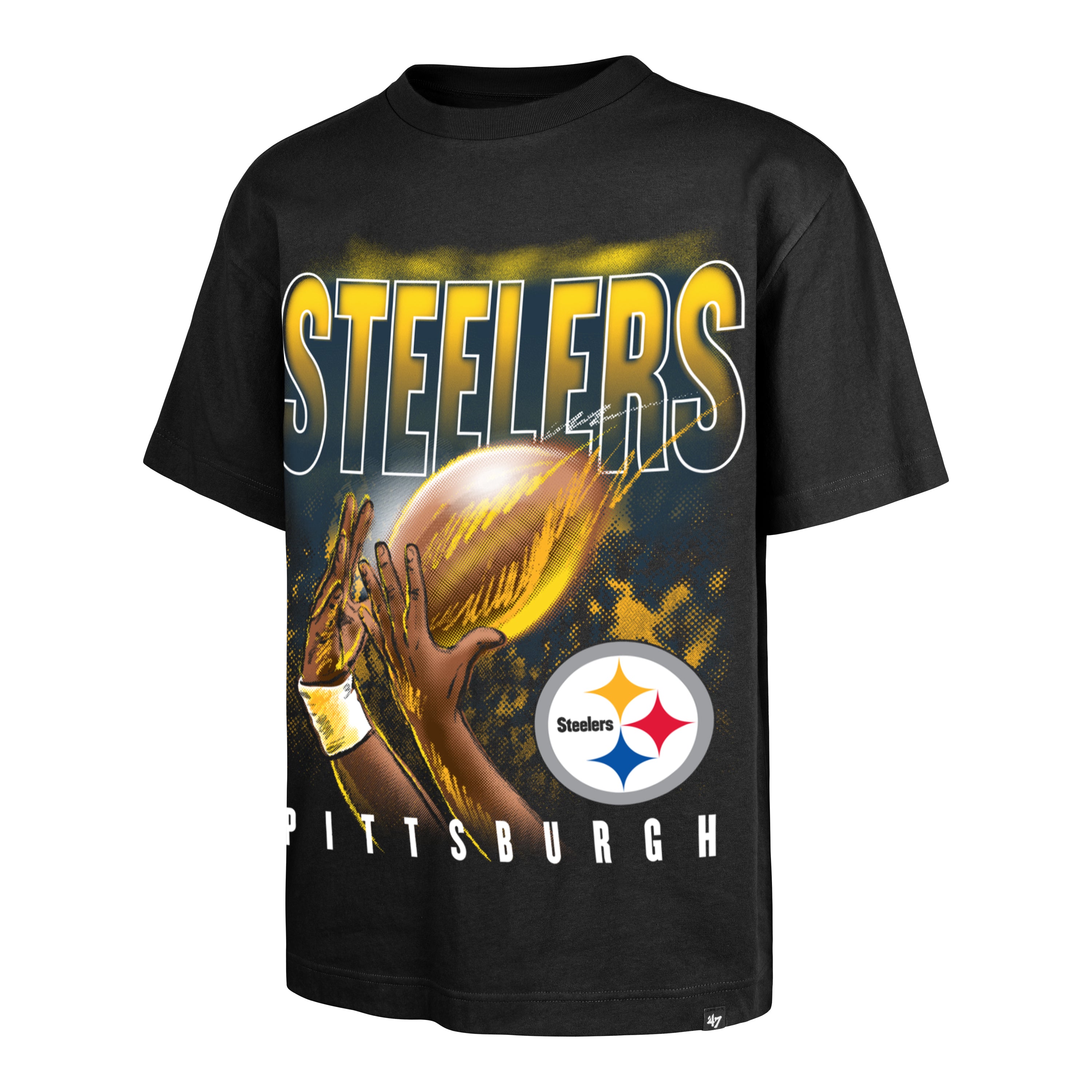 Playera 47 Fingertip Catch 25 NFL Pittsburgh Steelers