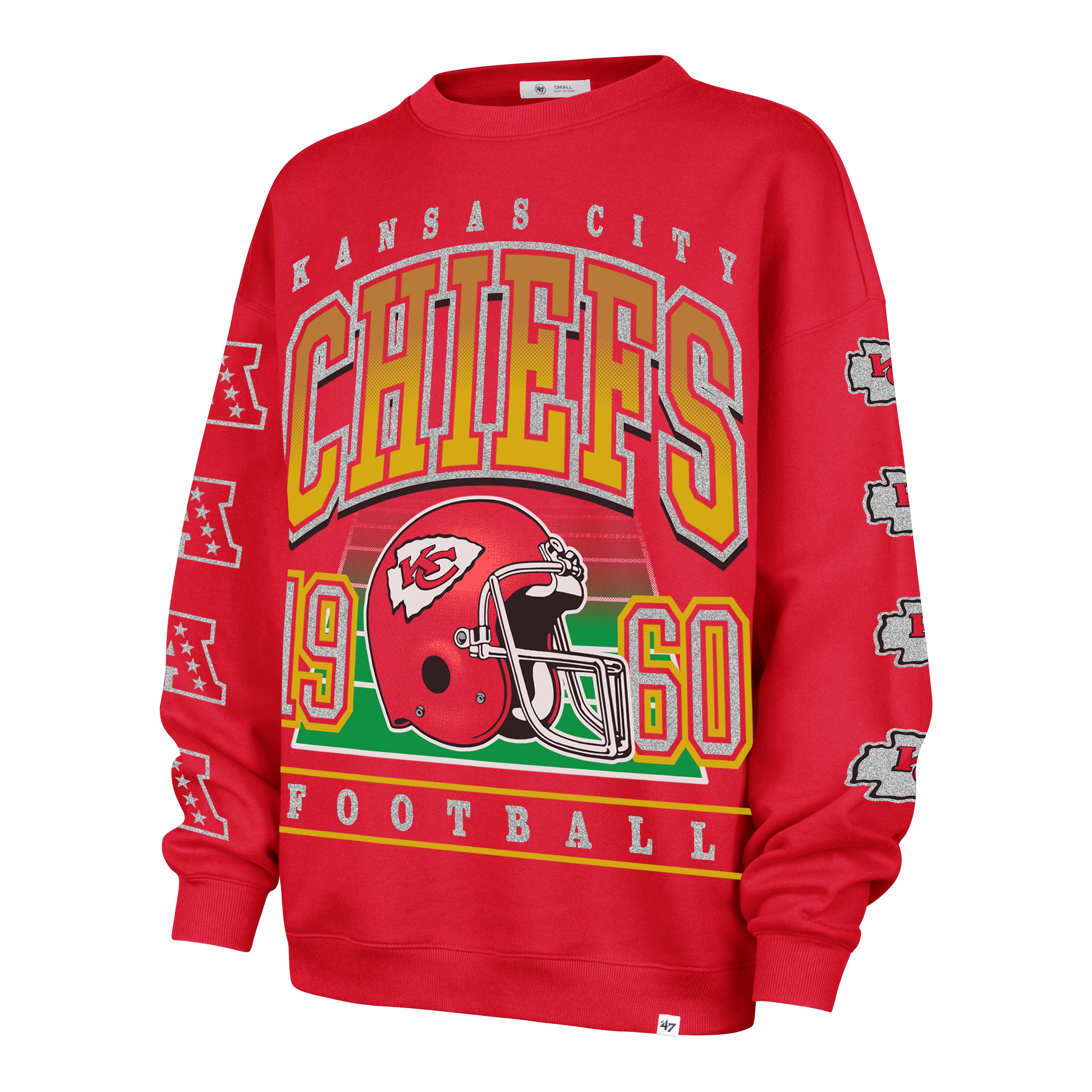 Sudadera 47 Para Dama Oversized 25 NFL Kansas City Chiefs