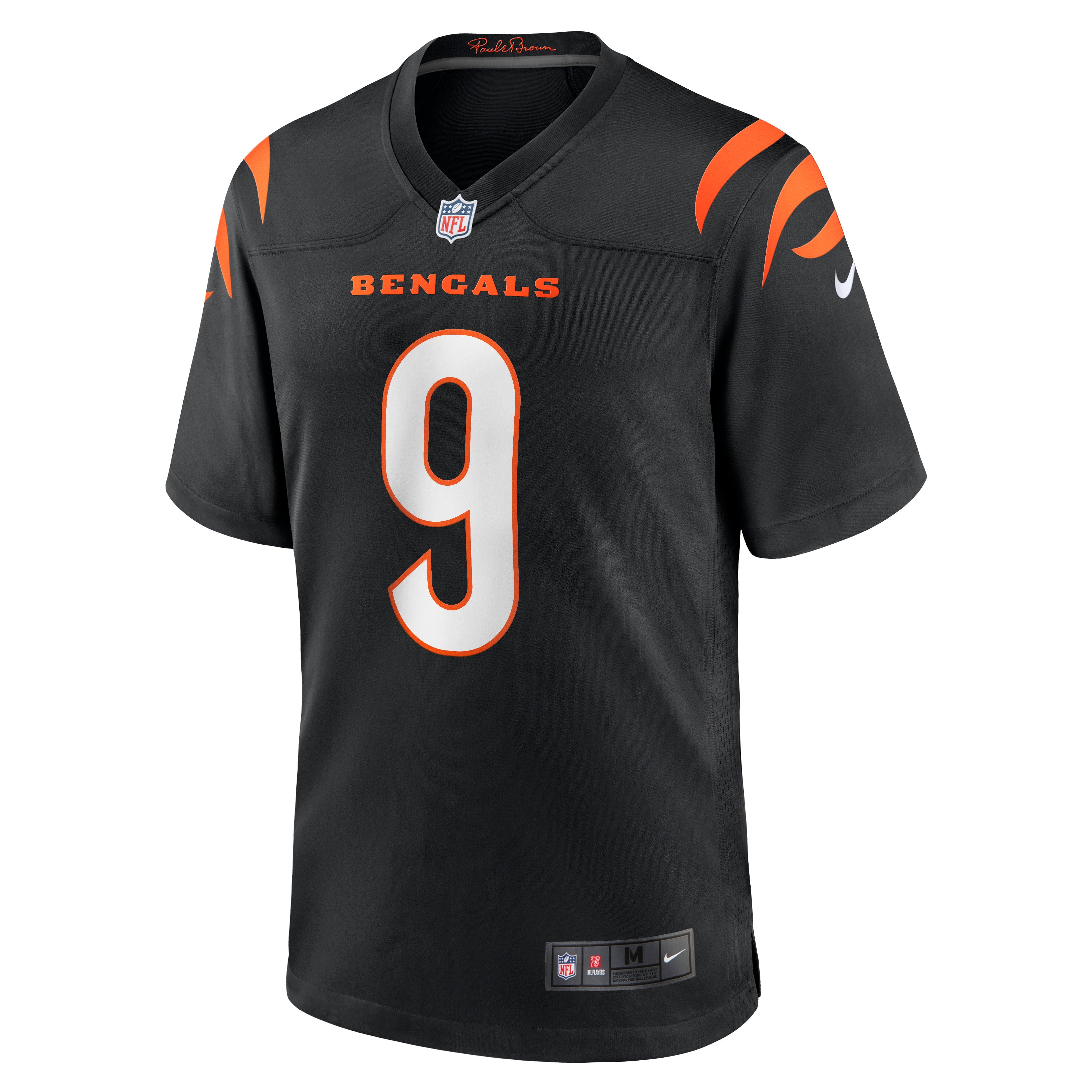 Jersey Game Bengals Burrow TC Adulto - NERIAS DEPORTES