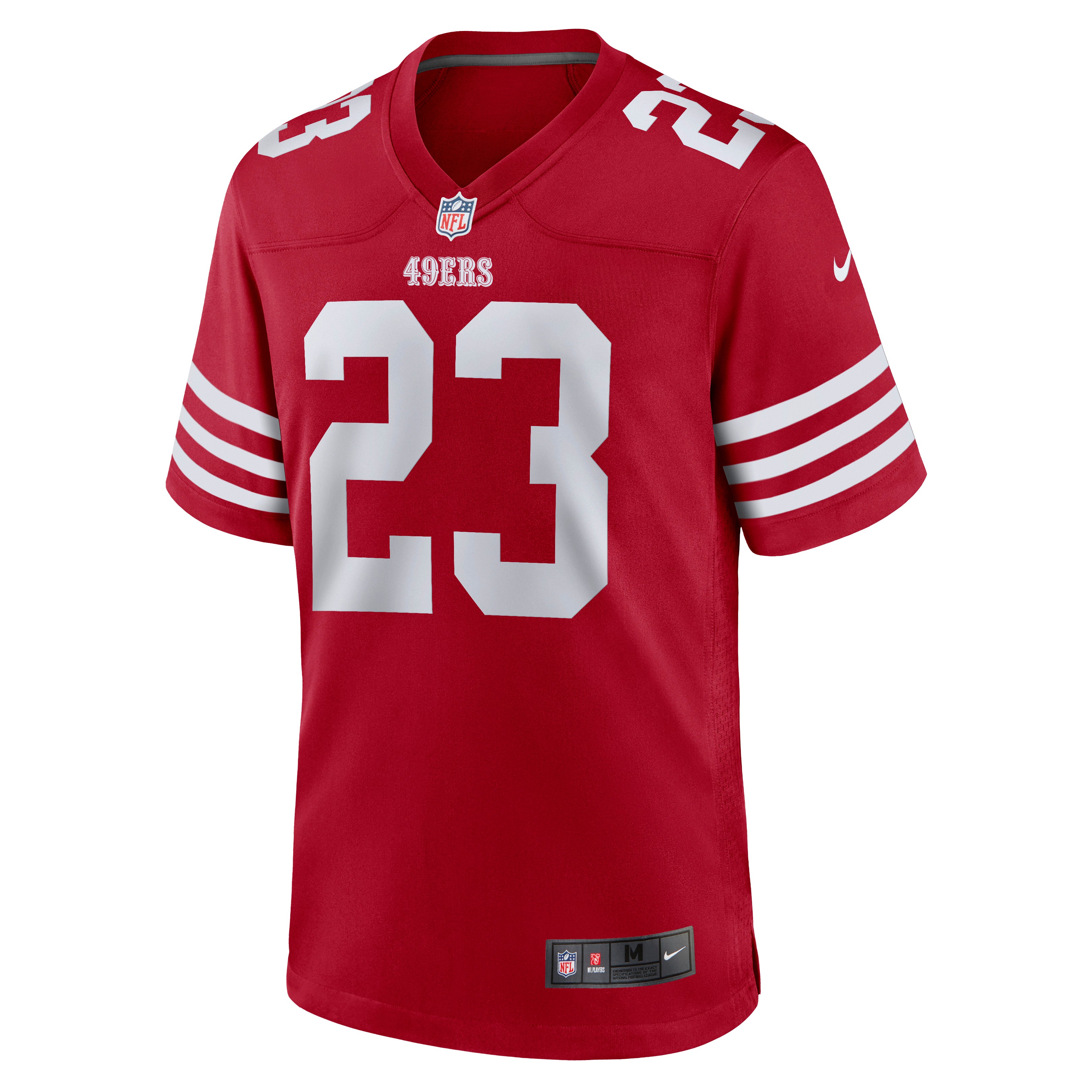 Jersey Game 49ers McCaffrey TC Adulto