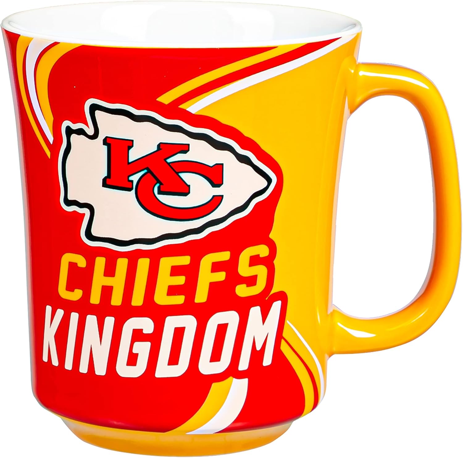 Taza De Cerámica 400ml Evergreen Con Caja Chiefs