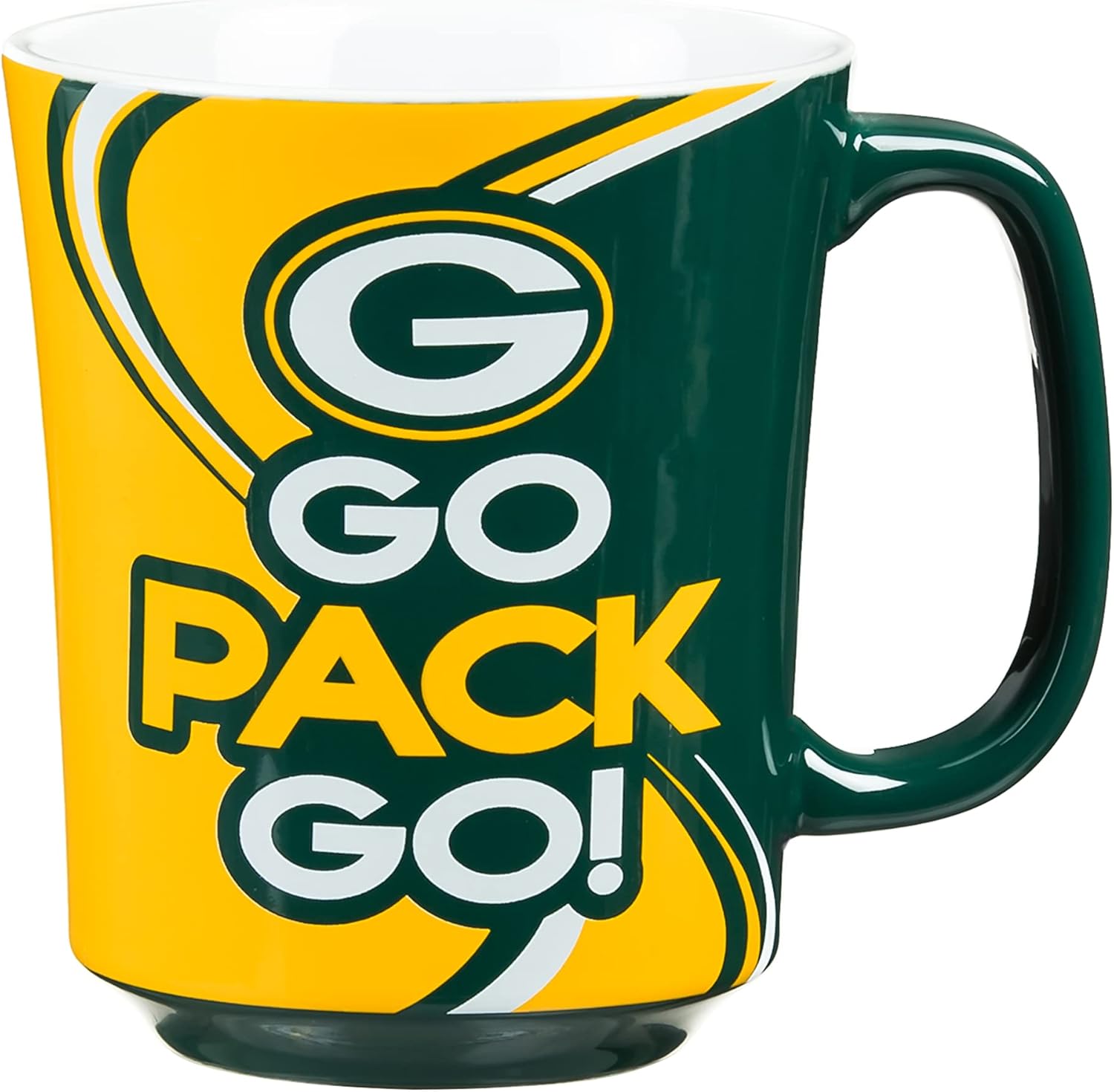 Taza De Cerámica 400ml Evergreen Con Caja Packers