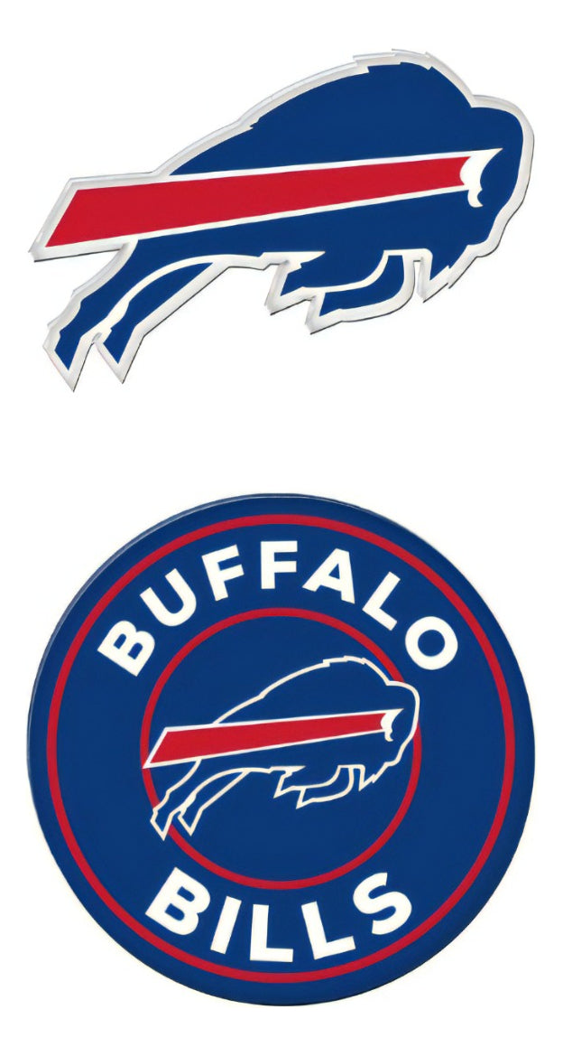 Imán Set Acrylic NFL Bills WinCraft