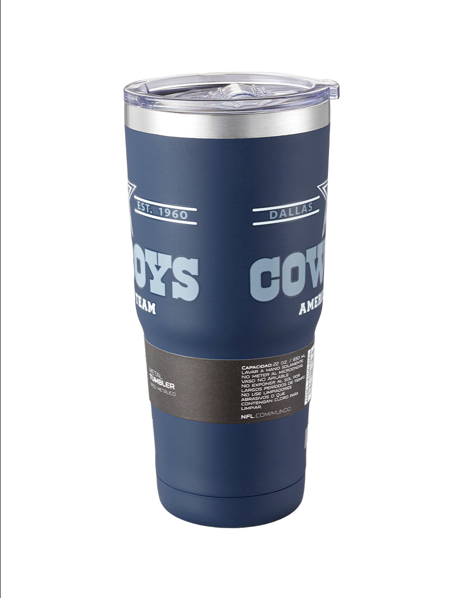 Termo NFL 26 Metal Tumbler Cowboys 650 ml