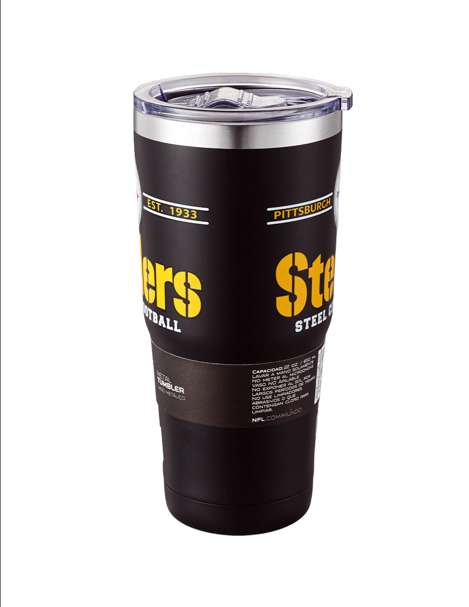 Termo NFL 26 Metal Tumbler Steelers 650 ml