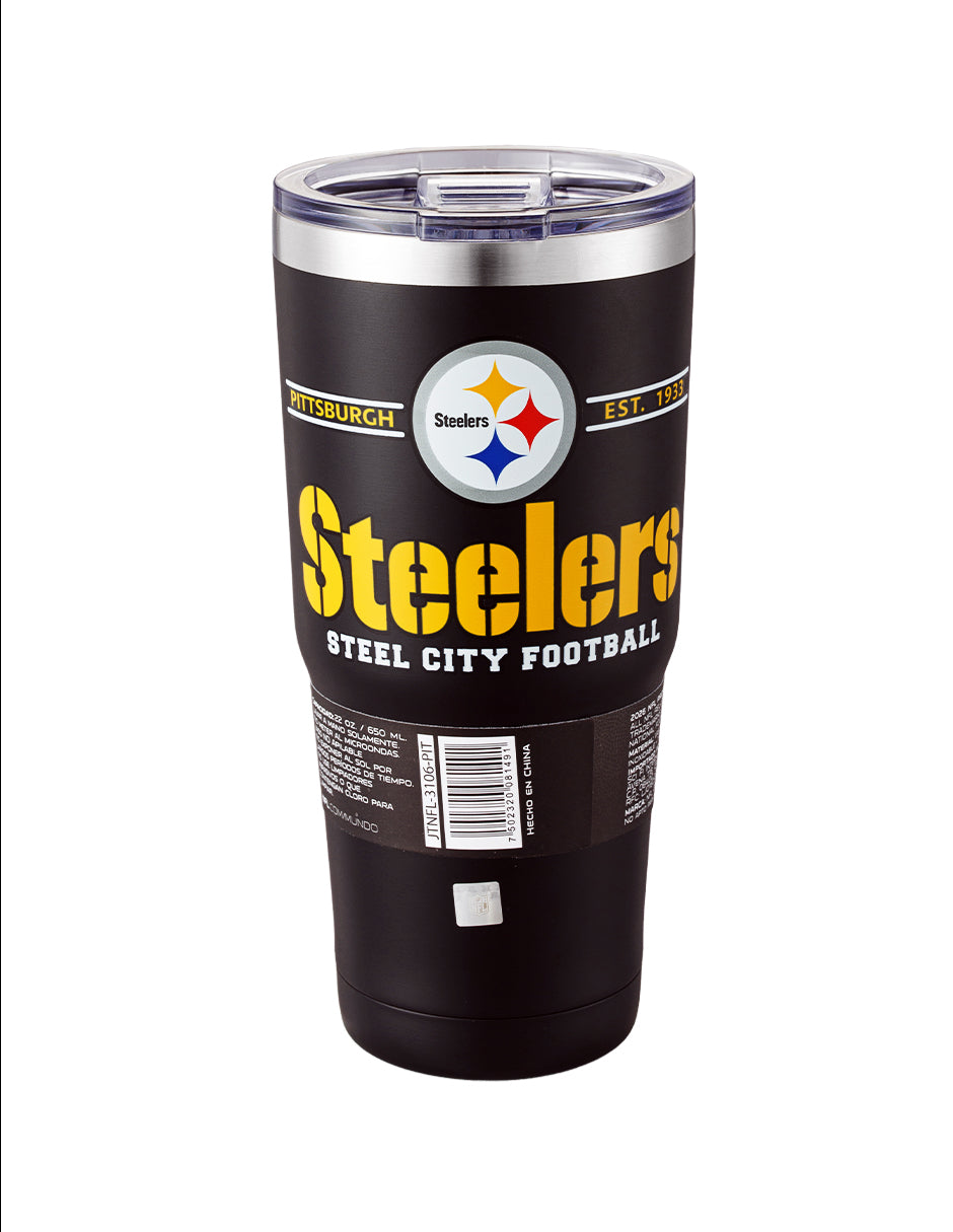 Termo NFL 26 Metal Tumbler Steelers 650 ml