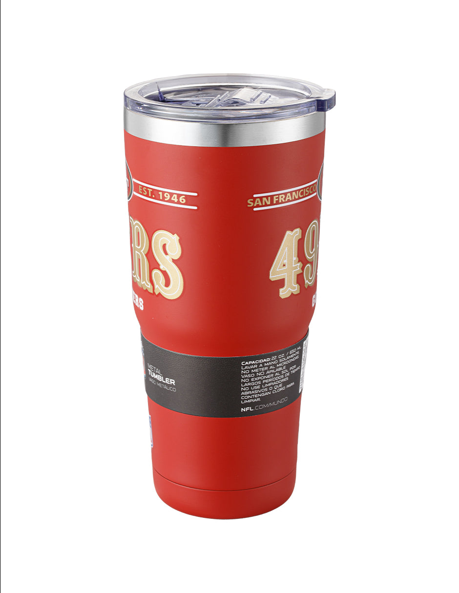 Termo NFL 26 Metal Tumbler 49ers 650 ml