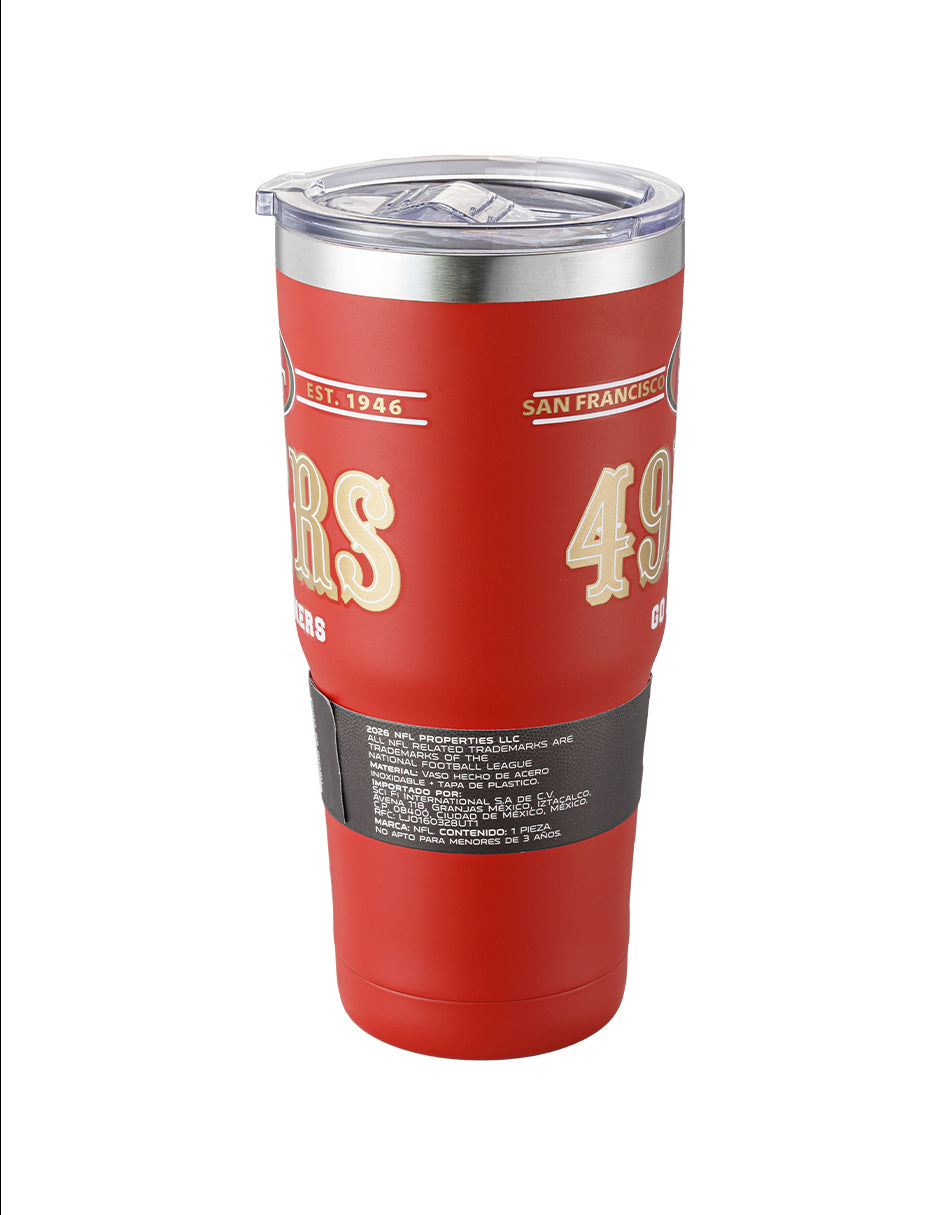 Termo NFL 26 Metal Tumbler 49ers 650 ml