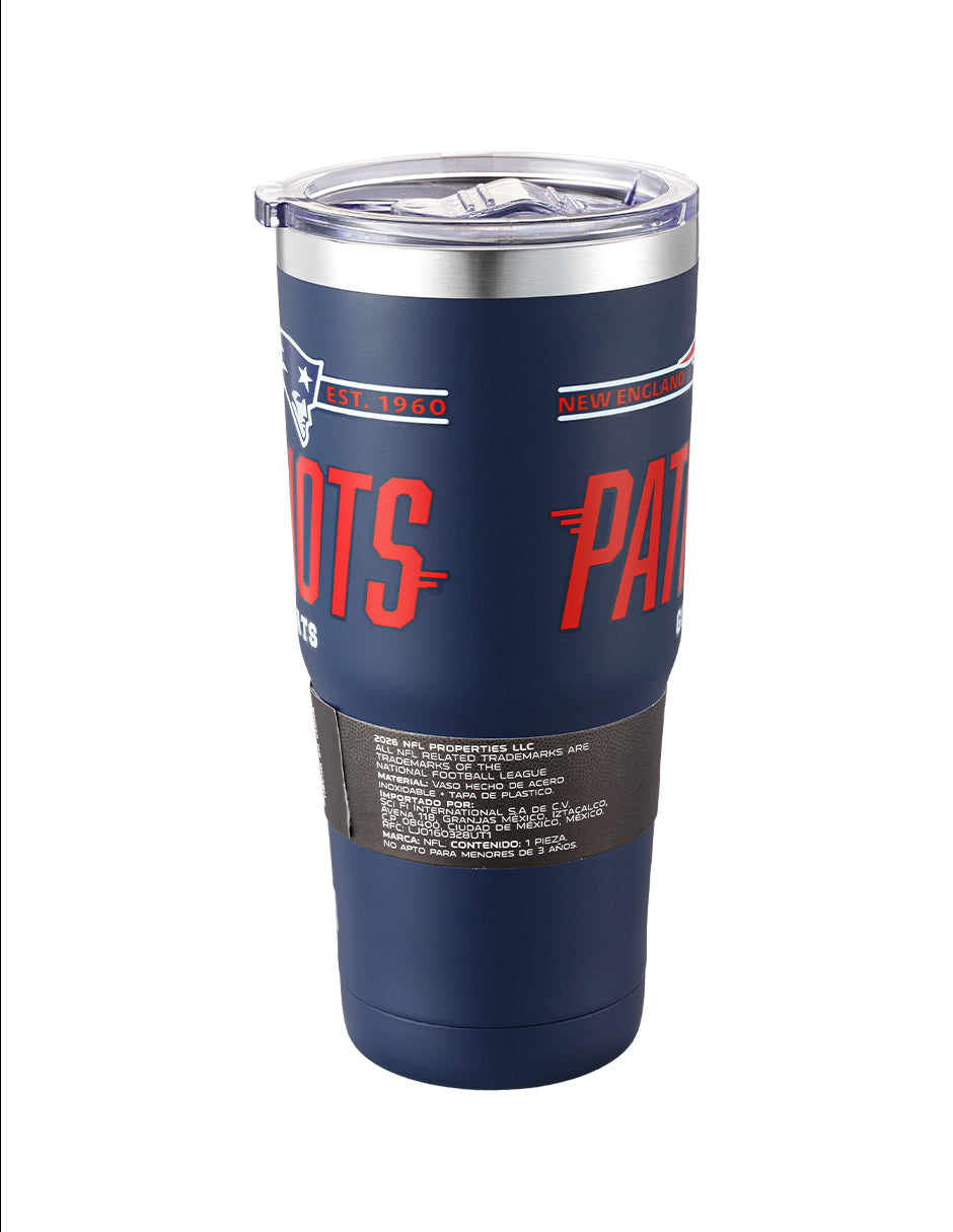 Termo NFL 26 Metal Tumbler Patriots 650 ml