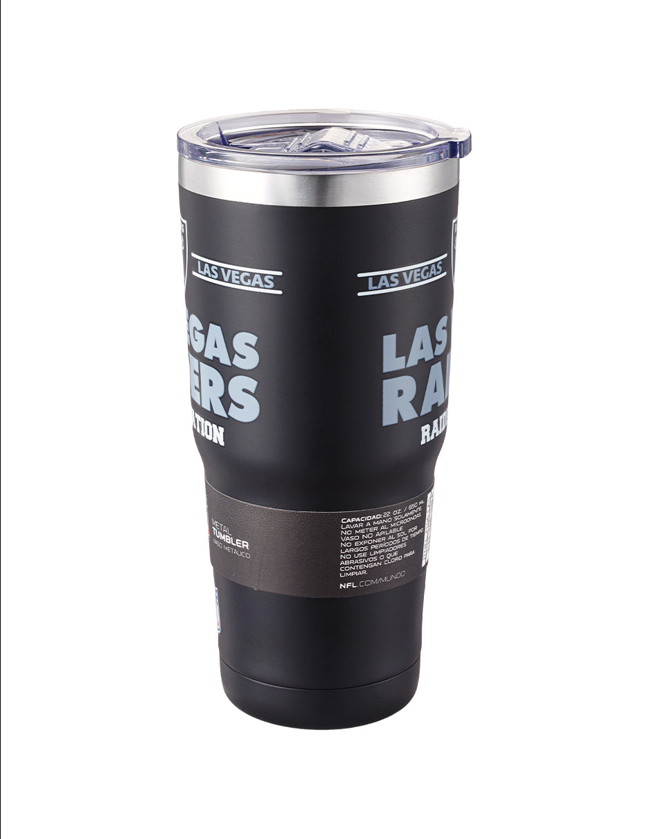 Termo NFL 26 Metal Tumbler Raiders 650 ml