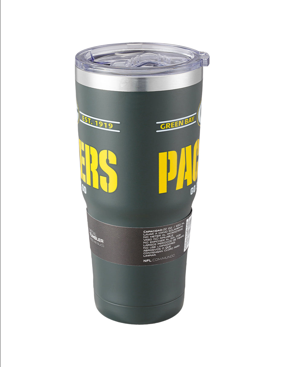 Termo NFL 26 Metal Tumbler Packers 650 ml