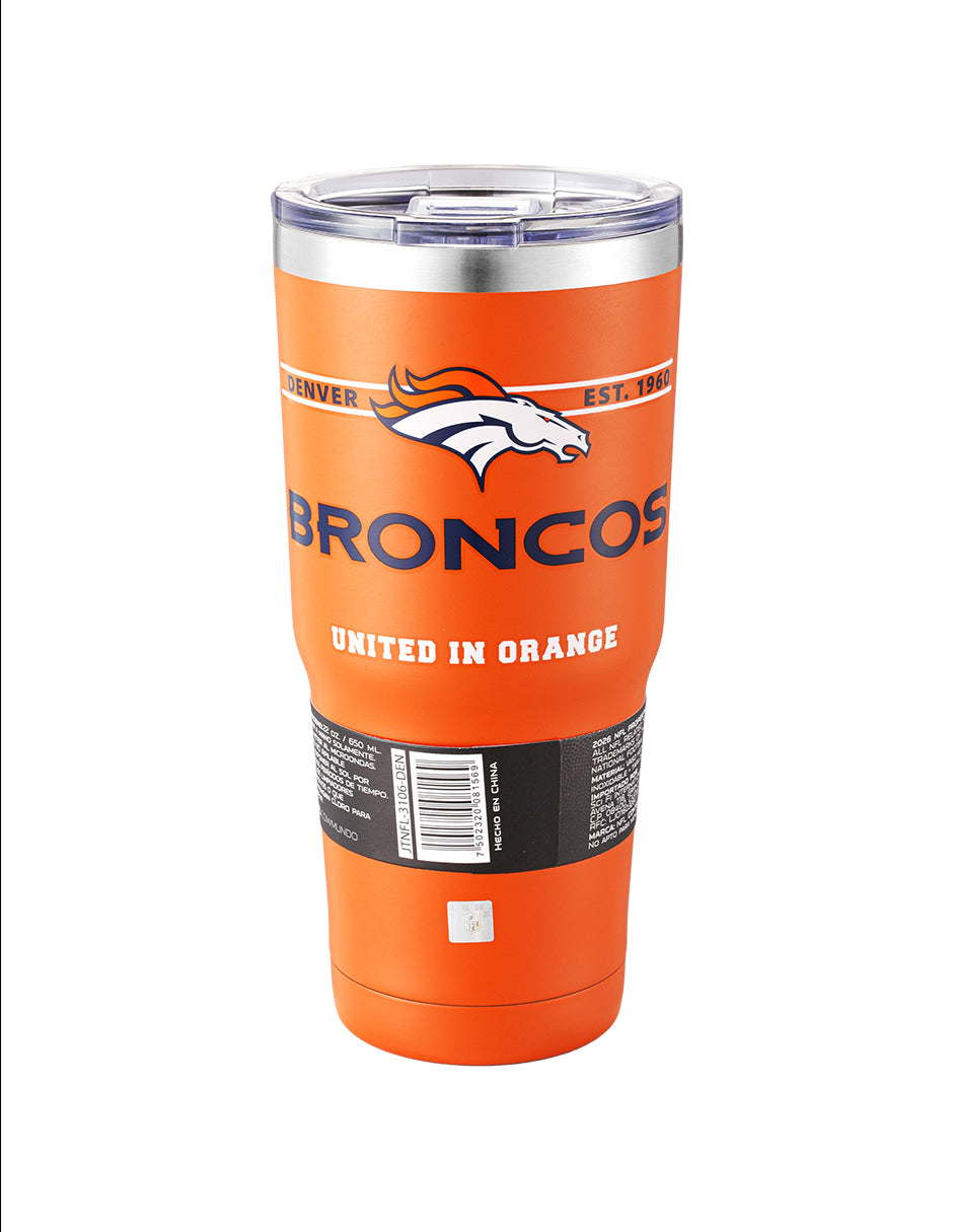 Termo NFL 26 Metal Tumbler Broncos 650 ml