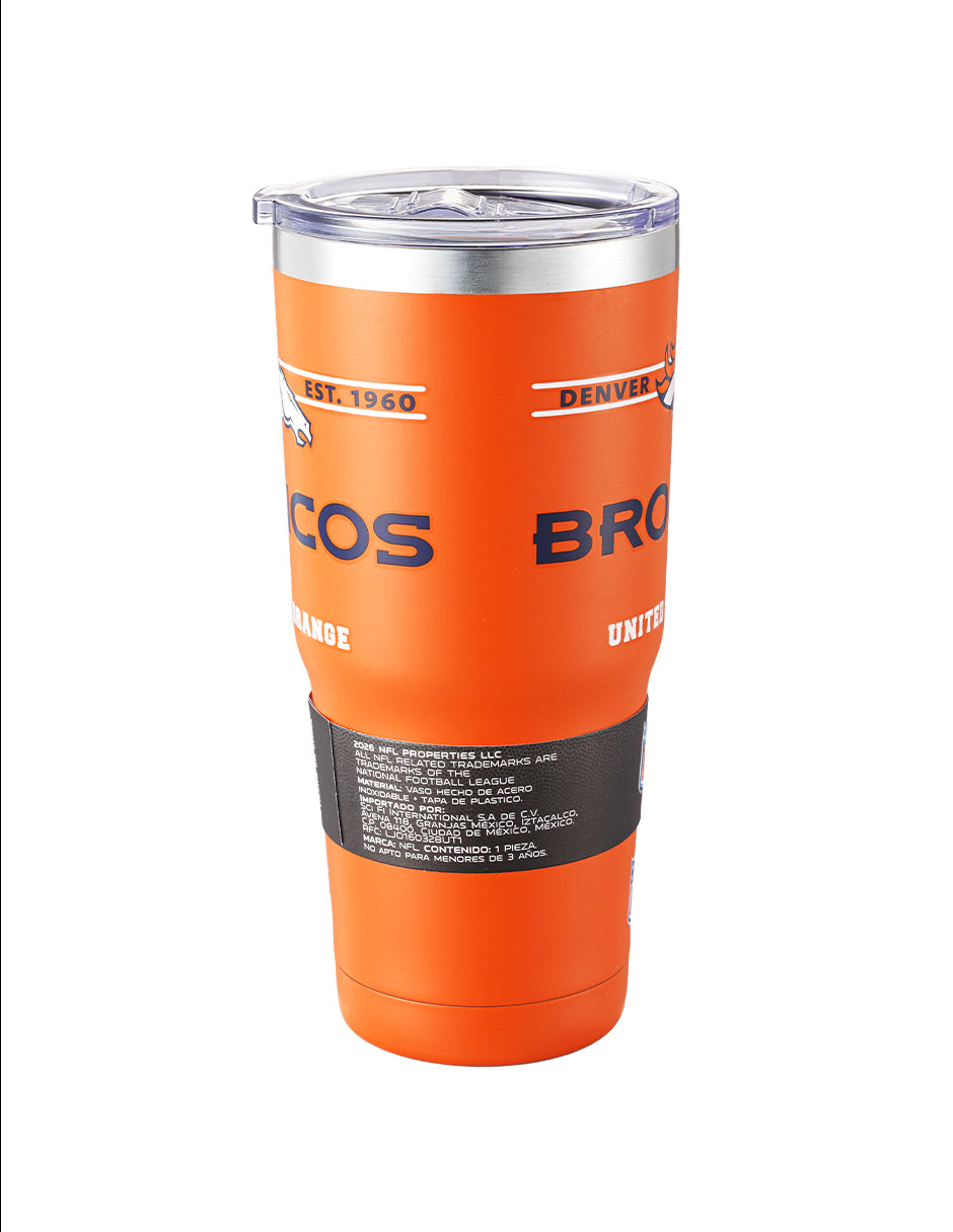 Termo NFL 26 Metal Tumbler Broncos 650 ml