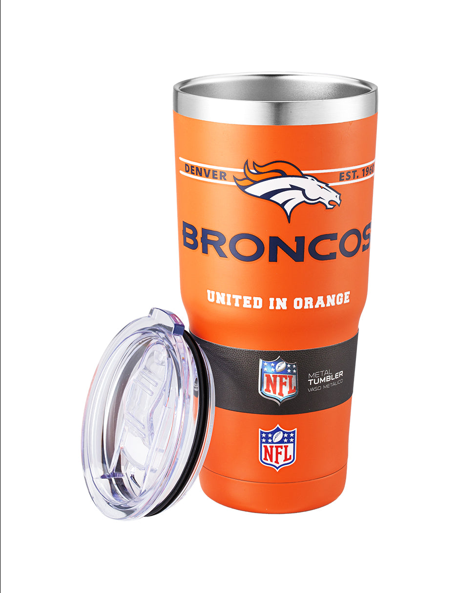 Termo NFL 26 Metal Tumbler Broncos 650 ml