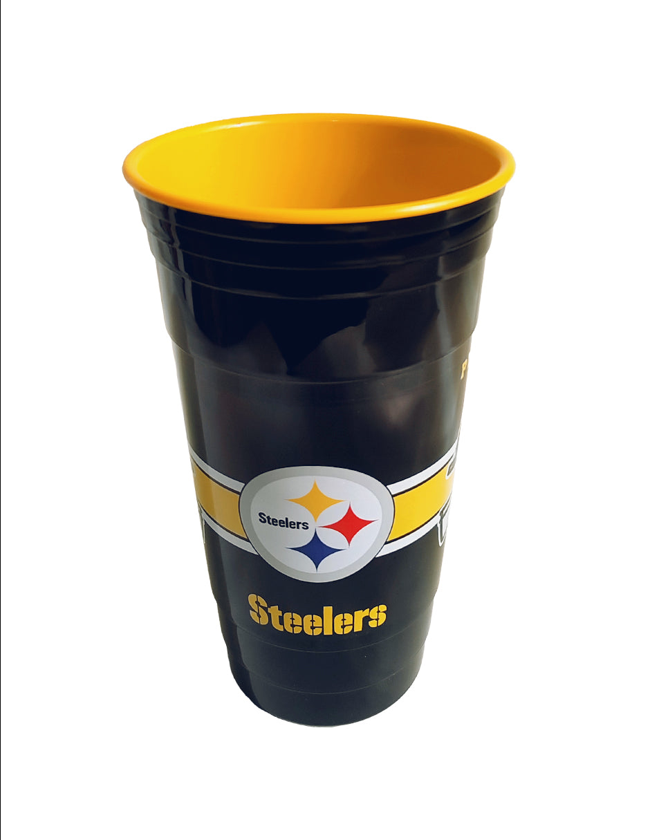 Vaso NFL 26 Party Cup Steelers 1 Lt.