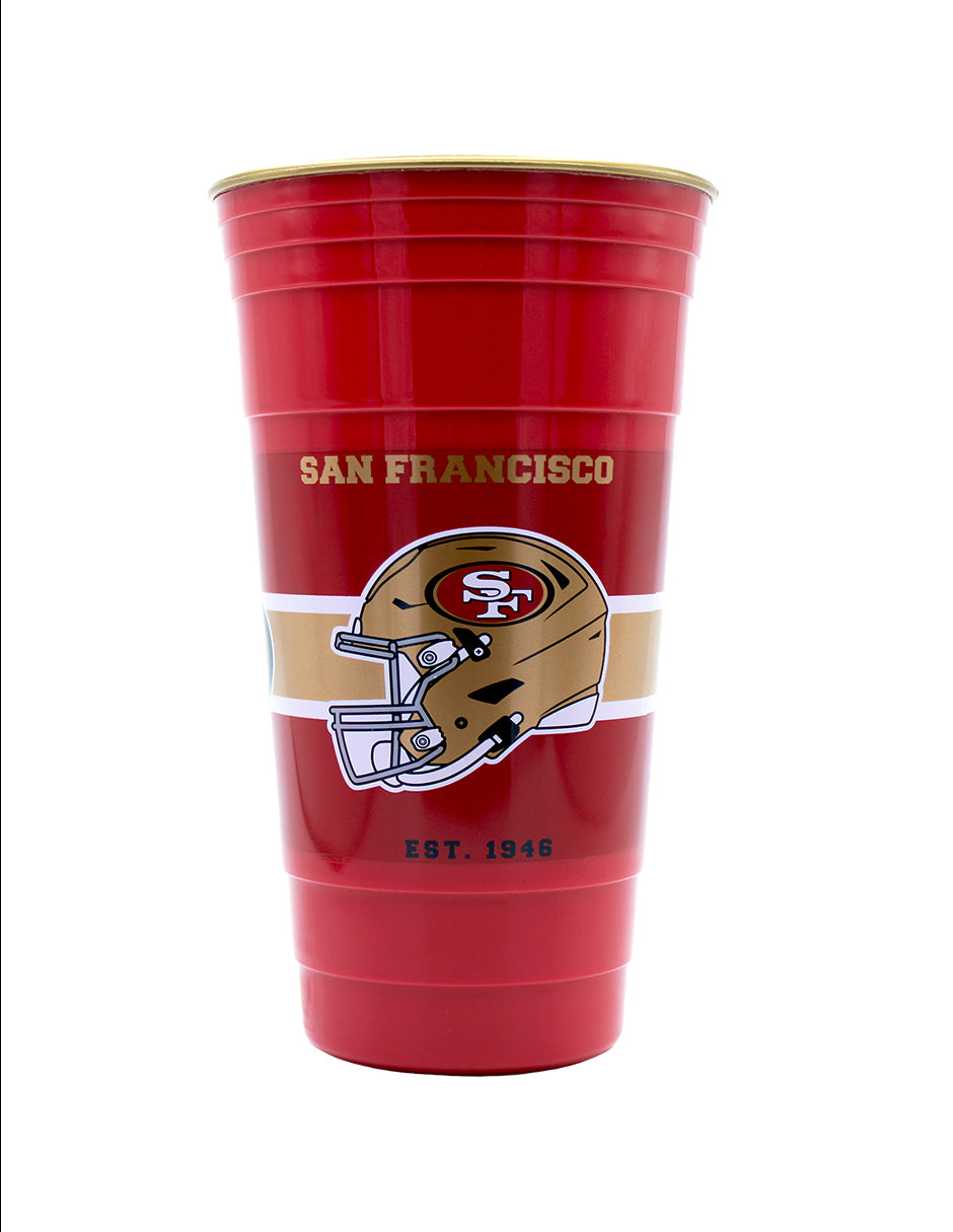 Vaso NFL 26 Party Cup 49ers 1 Lt.