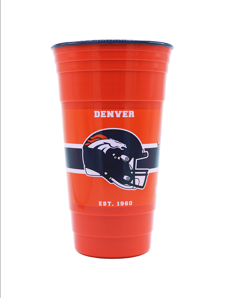 Vaso NFL 26 Party Cup Broncos 1 Lt.