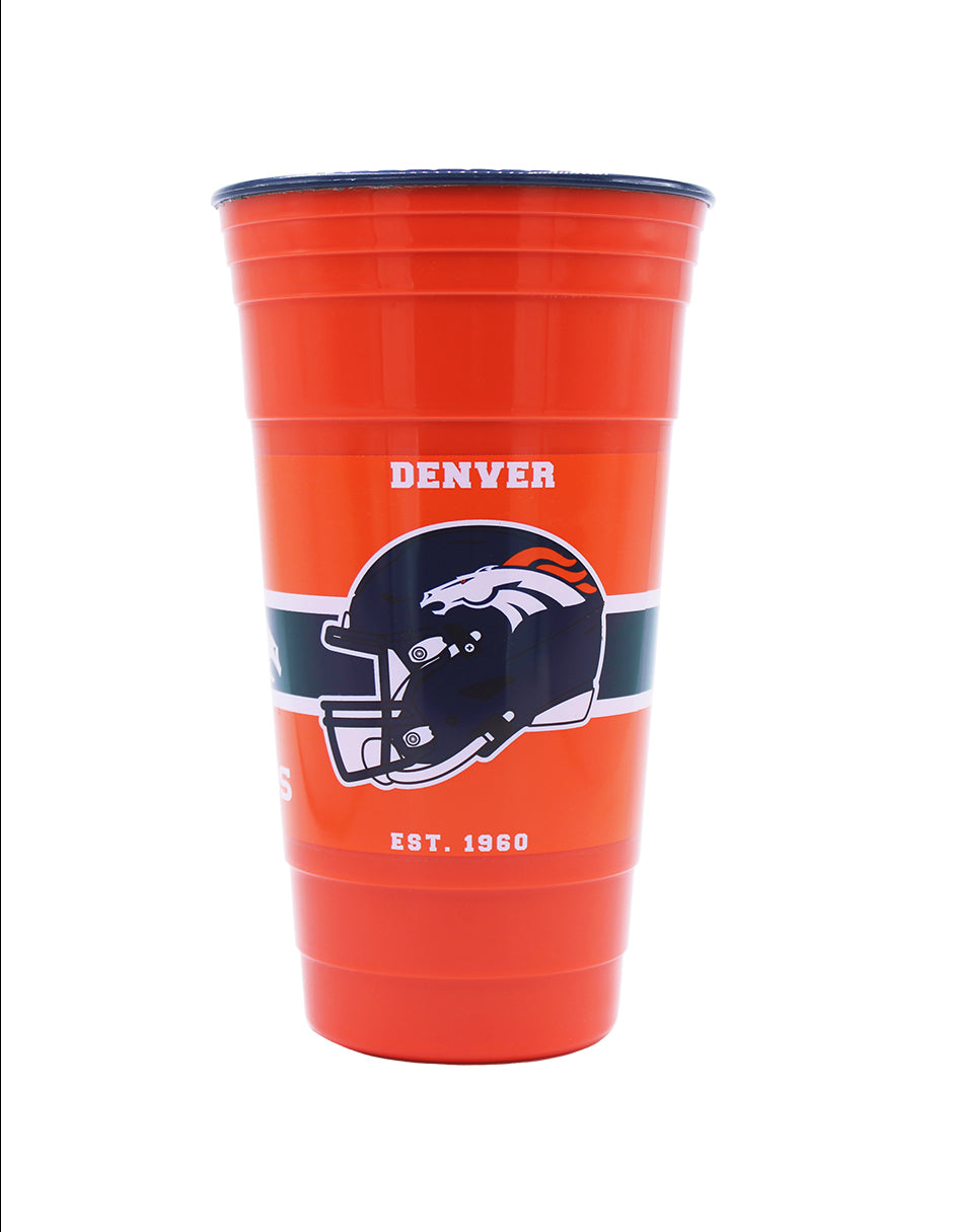 Vaso NFL 26 Party Cup Broncos 1 Lt.
