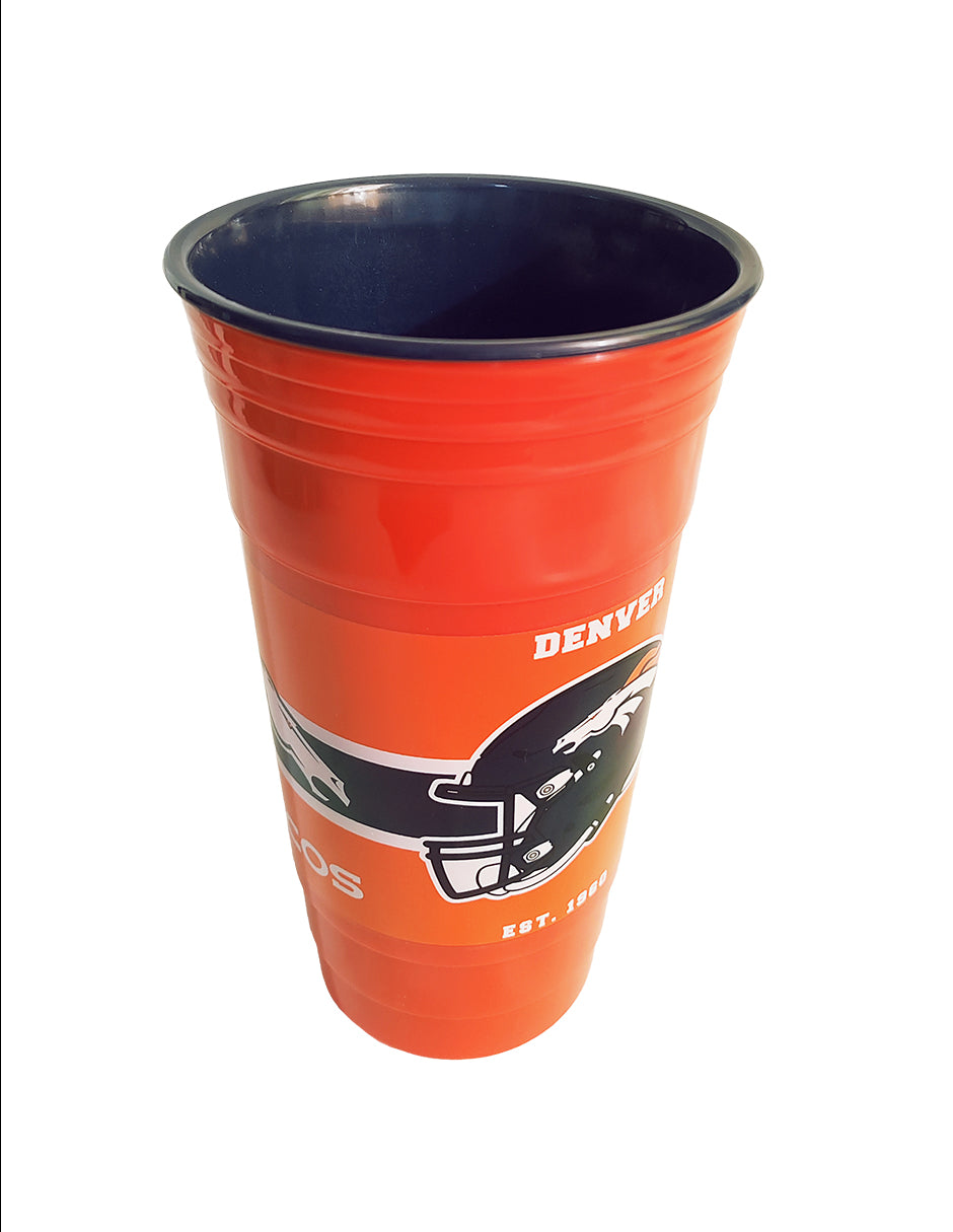 Vaso NFL 26 Party Cup Broncos 1 Lt.