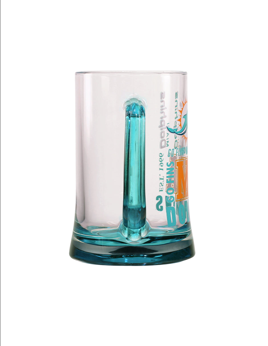 Tarro NFL 26 Beer Mug 650 ml Miami Dolphins