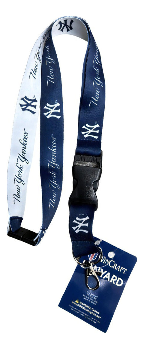 Lanyard WinCraft MLB Yankees Tone NERIAS DEPORTES