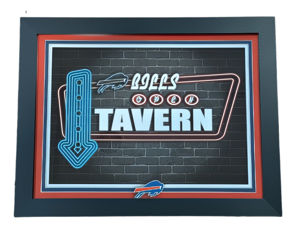 Letrero Neon Tavern Fan Creations Buffalo Bills