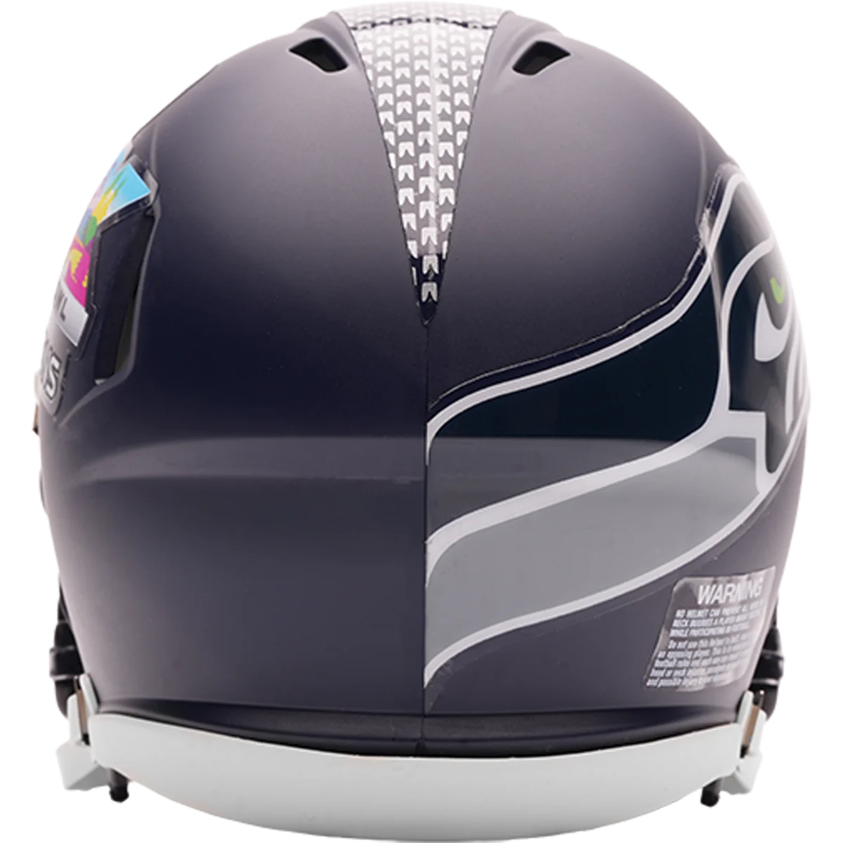 Casco Mini Speed Riddell SB60 Champs NFL Seattle Seahawks