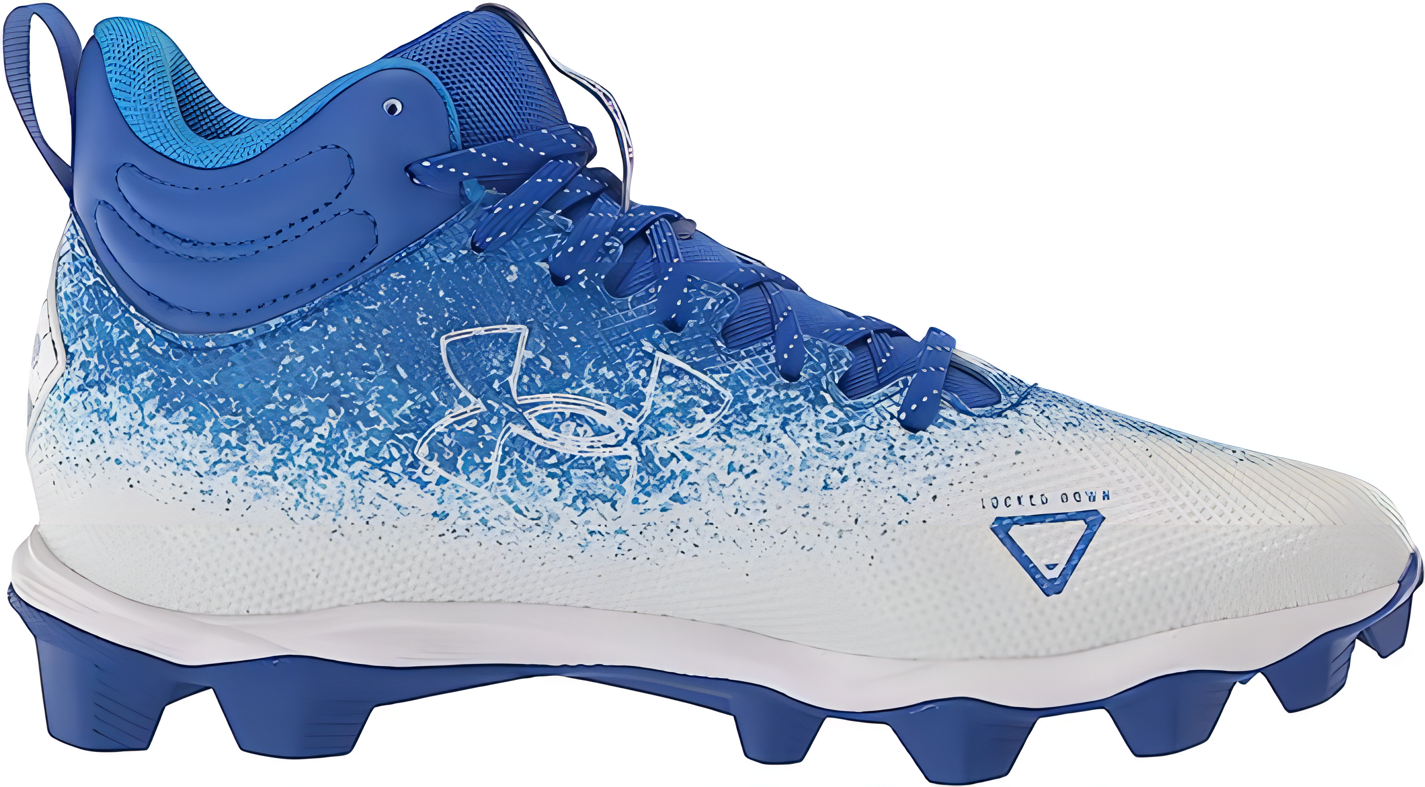 Zapato Cleats Under Armour Spotlight Rm 2.0 Azul Infantil