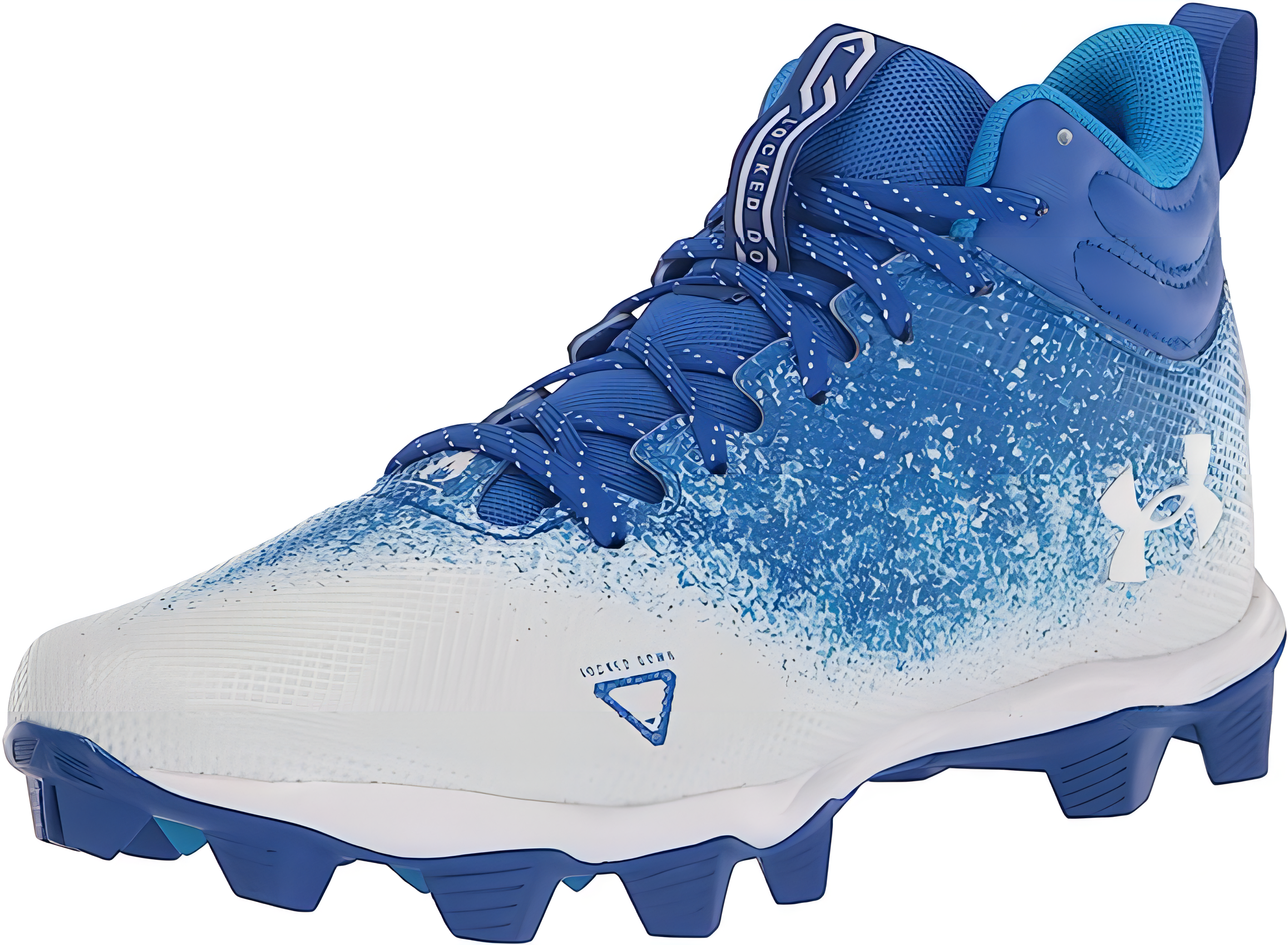 Zapato Cleats Under Armour Spotlight Rm 2.0 Azul Infantil