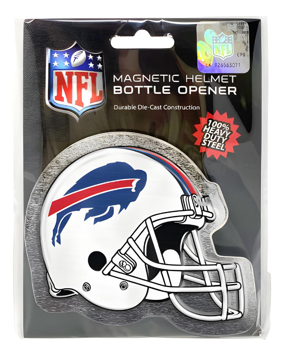 Imán Destapador Casco Bottle Opener Party Animal NFL Bills - NERIAS DEPORTES