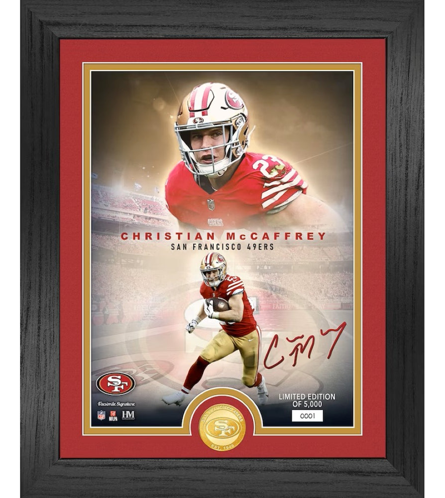 Cuadro Legends NFL San Francisco 49ers Mccaffrey