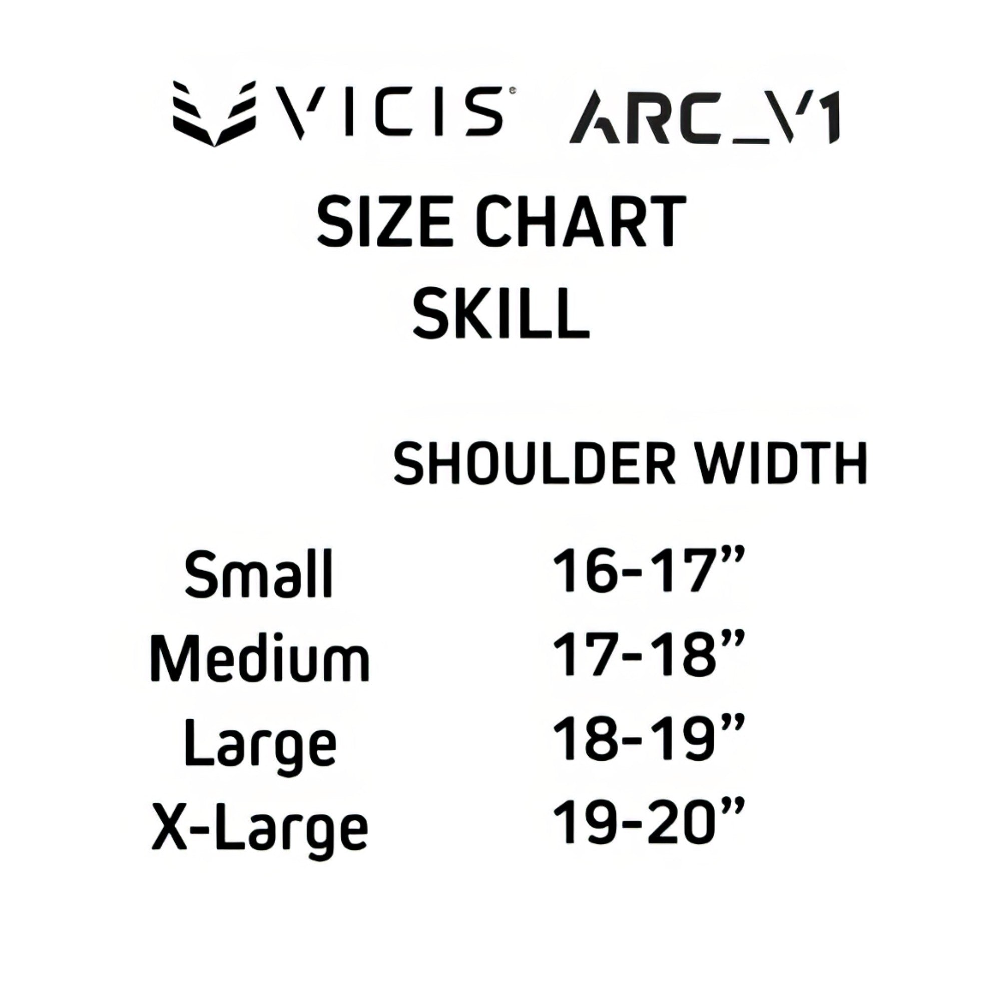 Hombrera Para Fútbol Americano Vicis ARC V1 STD Skill Adulto