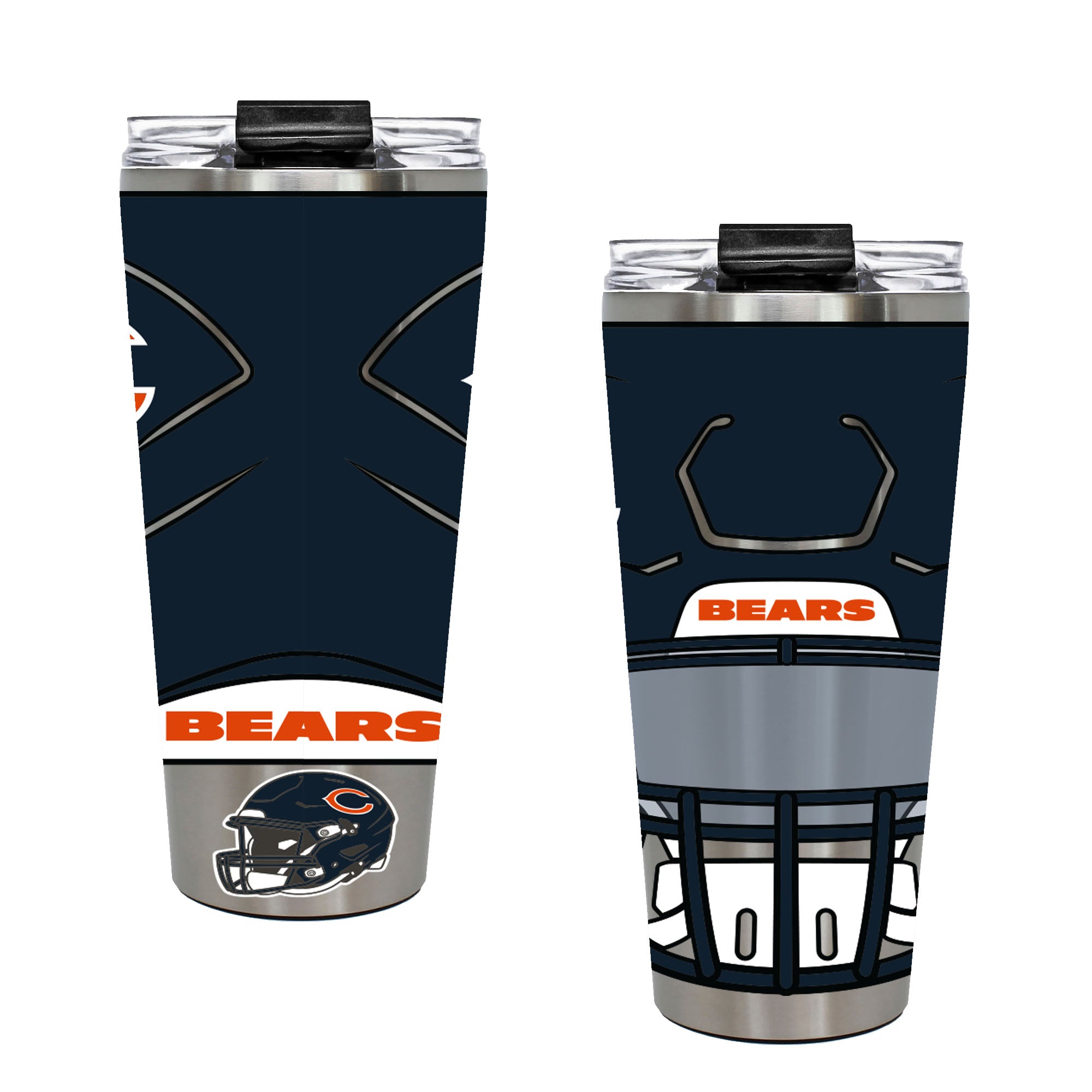 Termo 946ml The Big Slim Helmet NFL Chicago Bears