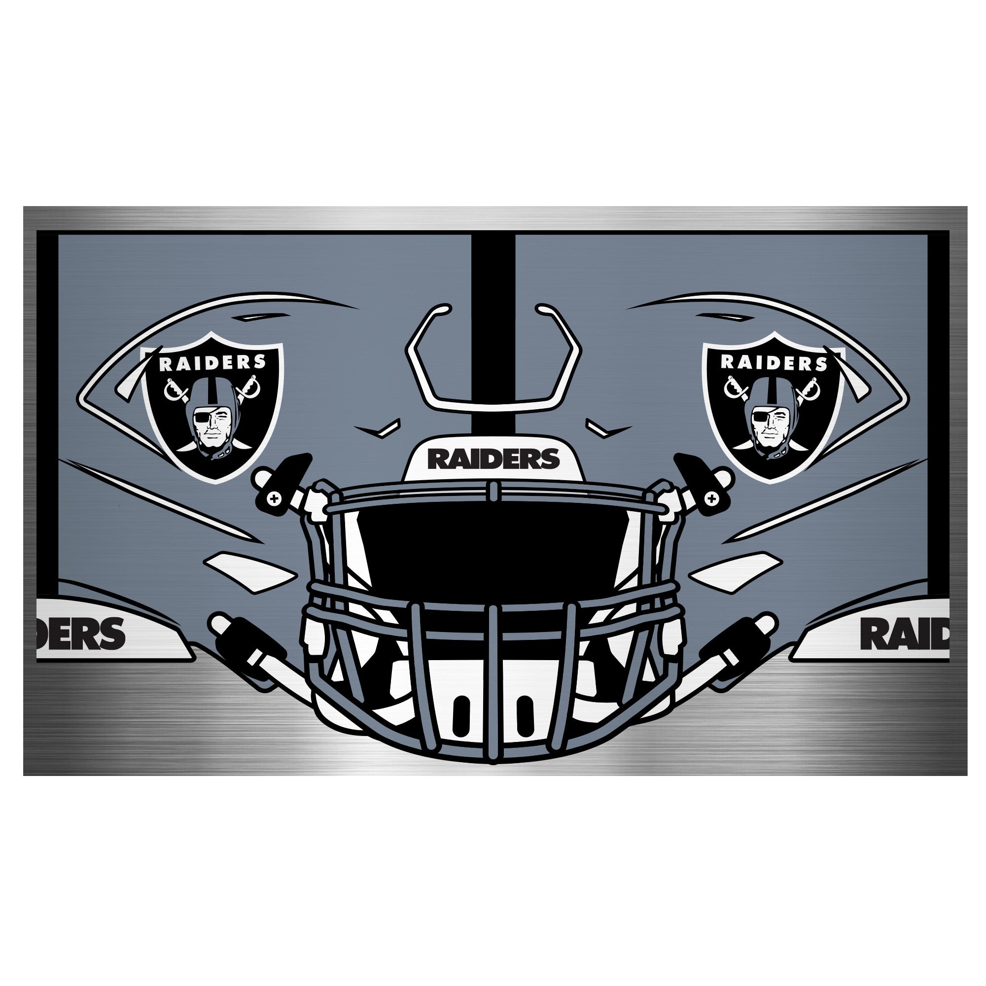 Termo 946ml The Big Slim Helmet NFL Las Vegas Raiders