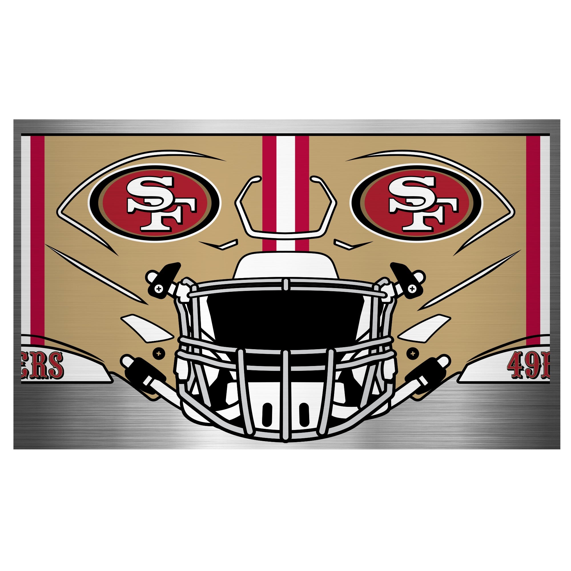 Termo 946ml The Big Slim Helmet NFL San Francisco 49ers