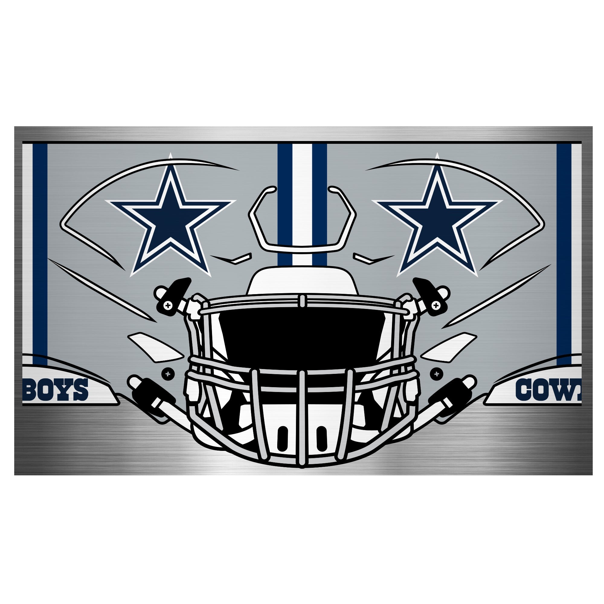 Termo 946ml The Big Slim Helmet NFL Dallas Cowboys